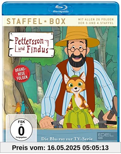 Pettersson und Findus: Staffel-Box 3 + 4 - Die Blu-ray mit allen 26 Folgen von unbekannt