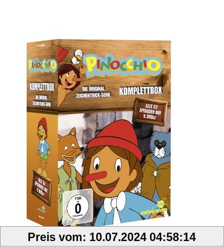 Pinocchio - Komplettbox [9 DVDs] von unbekannt