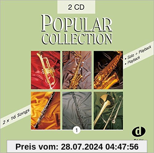 Popular Collection 1 Doppel-CD, Halb- und Vollplayback von unbekannt