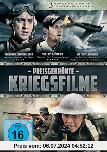 Preisgekrönte Kriegsfilme [3 DVDs] von unbekannt