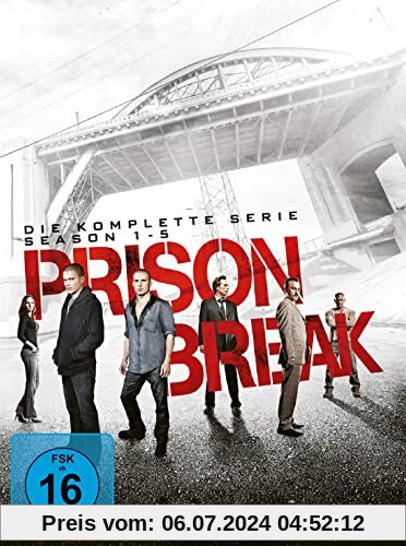Prison Break - Season 1-5 - Komplettbox [27 DVDs] von unbekannt