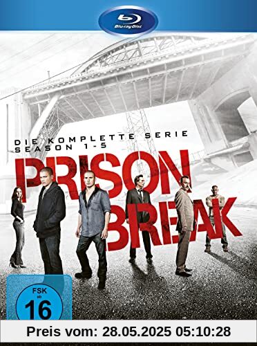 Prison Break - Season 1-5 - Komplettbox [Blu-ray] von unbekannt