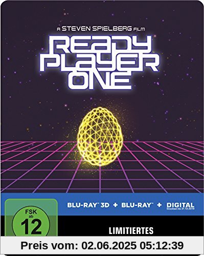 Ready Player One 3D Steelbook (exklusiv bei Amazon.de) [3D Blu-ray] [Limited Edition] von unbekannt