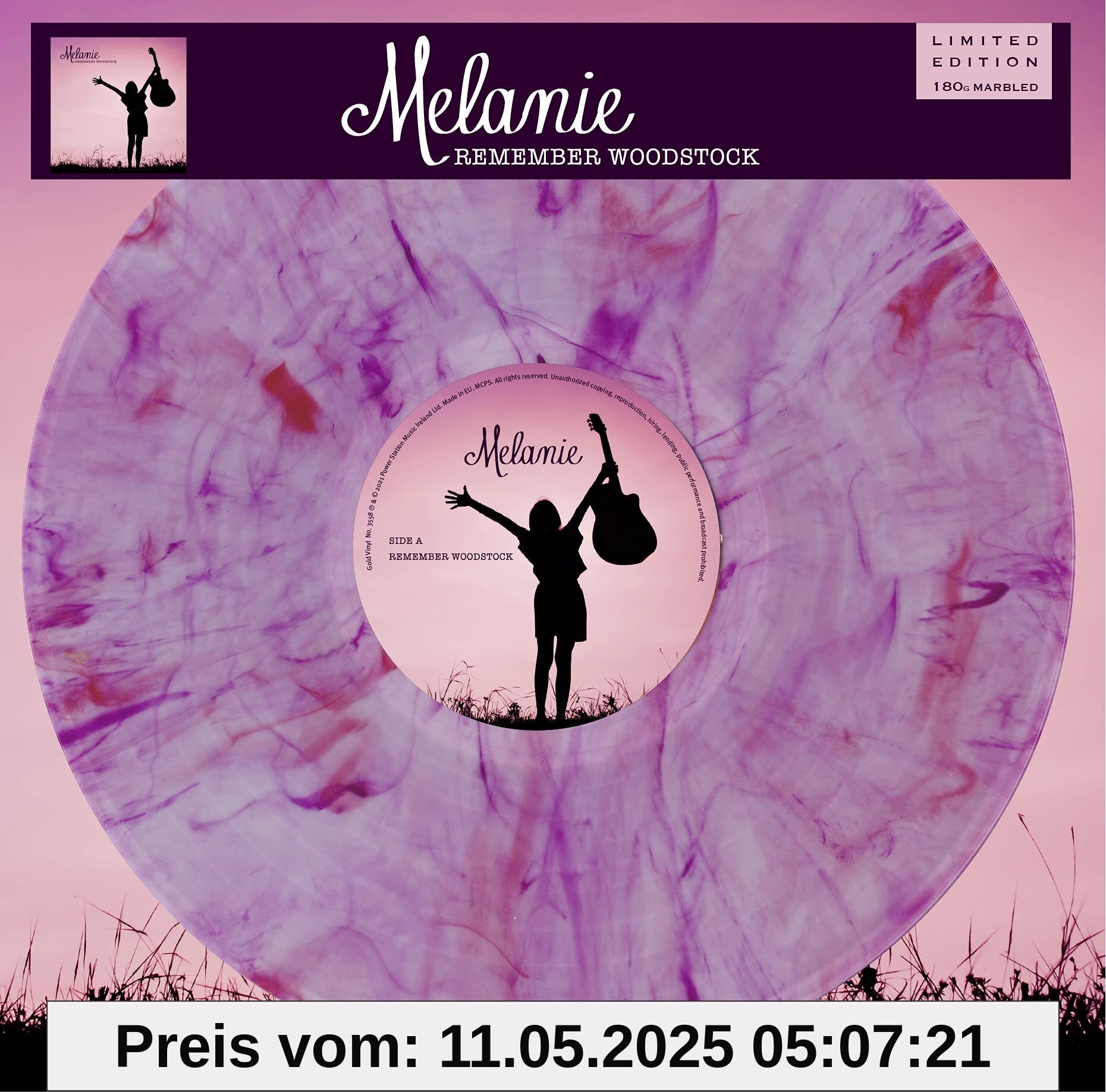 Remember Woodstock - Limitiert - 180 Gr. Marble Vinyl [Vinyl LP] von unbekannt