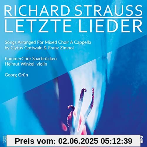 Richard Strauss: Letzte Lieder von unbekannt