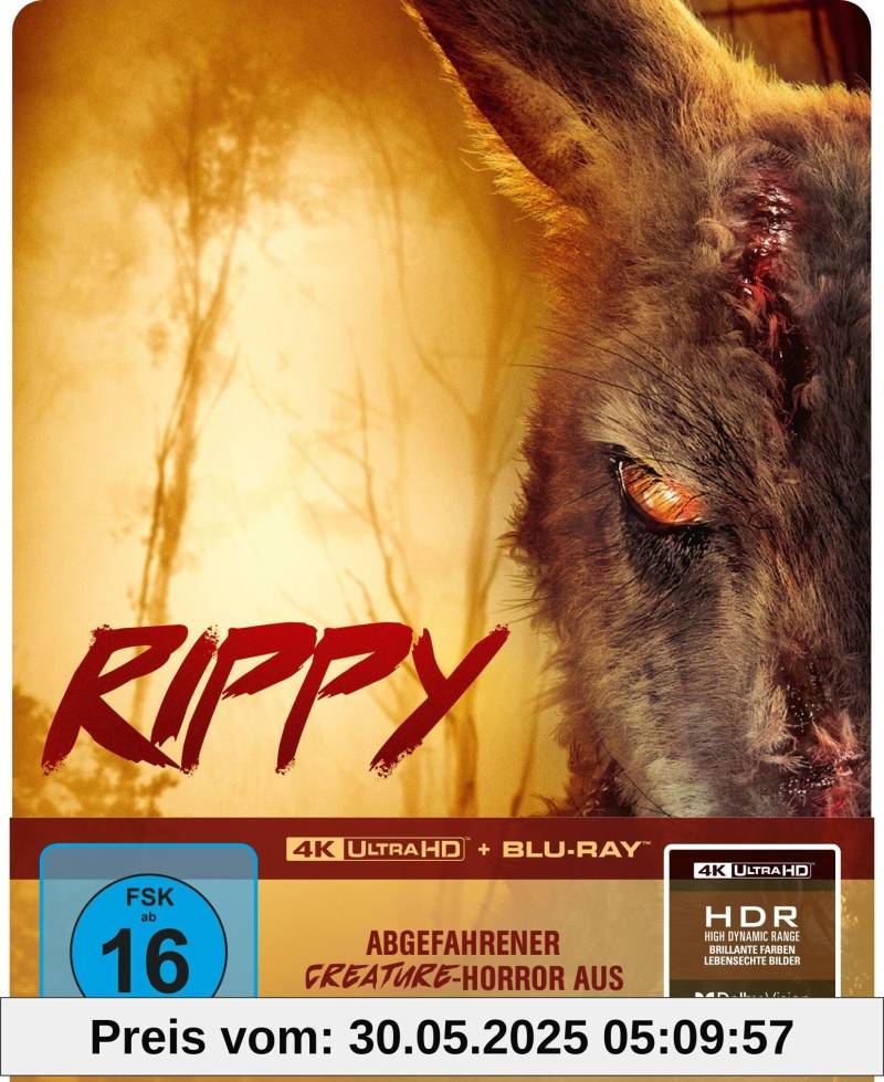 Rippy - Das Killerkänguru - 2-Disc Limited Collector's SteelBook (UHD-Blu-ray + Blu-ray) von unbekannt
