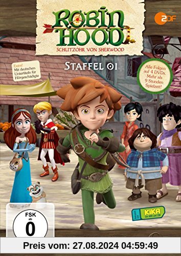 Robin Hood - Schlitzohr von Sherwood - Die komplette 1. Staffel [4 DVDs] von unbekannt