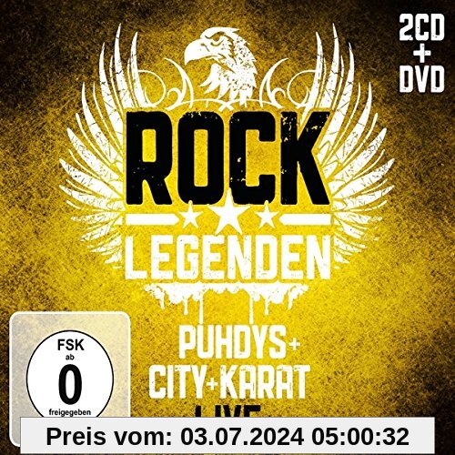 Rock Legenden Live (Limited Edtition 2 CD`s + DVD) von unbekannt