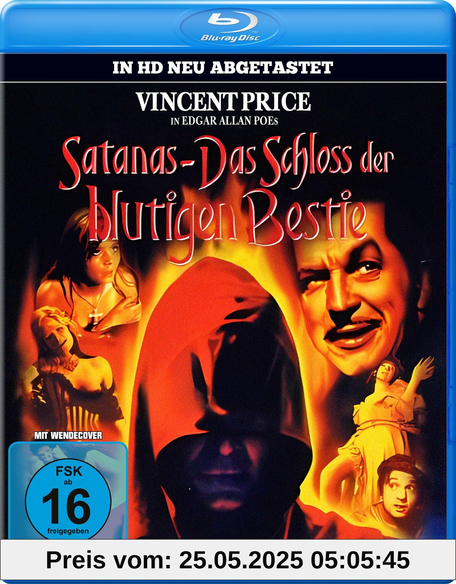 Satanas - Das Schloss der blutigen Bestie (Original Kinofassung in HD neu abgetastet) [Blu-ray] von unbekannt