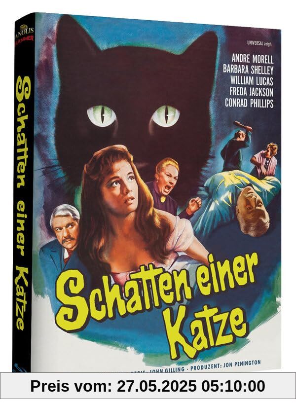Schatten einer Katze - Mediabook - Cover B - HAMMER EDITION NR. 40 - Limited Edition [Blu-ray] von unbekannt