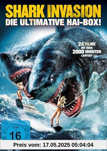 Shark Invasion - Die ultimative Hai-Box! [8 DVDs] von unbekannt
