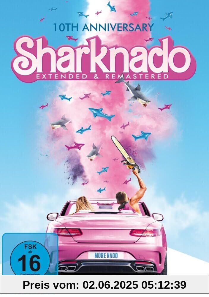 Sharknado - More Sharks more Nado Special Extended-Edition (neues Master, mit Wendecover im Kinoposter-Look, limitiert auf 999 Stück) von unbekannt