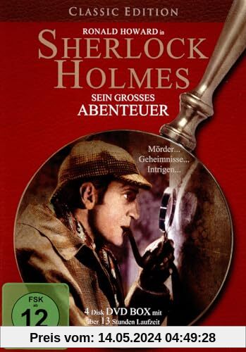 Sherlock Holmes - Sein grosses Abenteuer [4 DVDs] von unbekannt