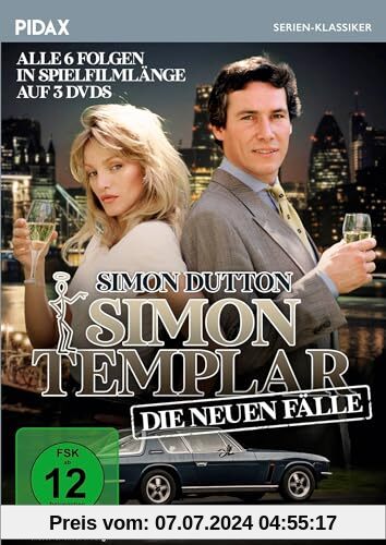 Simon Templar - Die neuen Fälle / Alle 6 Folgen in Spielfilmlänge (Pidax Serien-Klassiker) [3 DVDs] von unbekannt