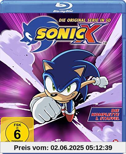 Sonic X - Die komplette 1. Staffel - Alle 52 Episoden - Die Original Serie in SD [Blu-ray] von unbekannt