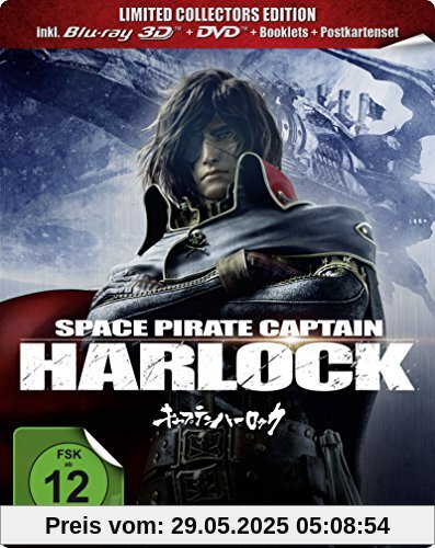 Space Pirate Captain Harlock - Steelbook [3D Blu-ray] [Limited Collector's Edition] von unbekannt