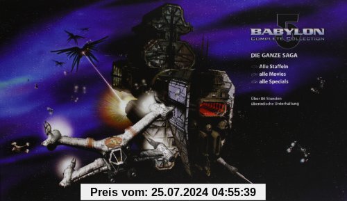 Spacecenter Babylon 5 - Complete Collection [37 DVDs] von unbekannt