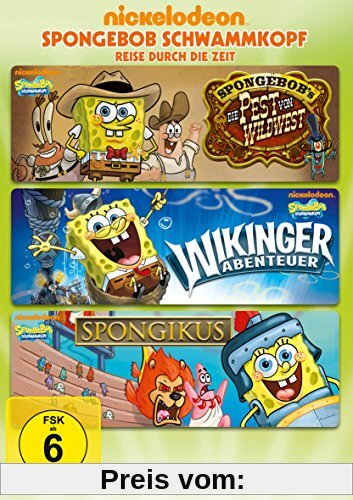 SpongeBob Schwammkopf - Reise durch die Zeit [3 DVDs] von unbekannt