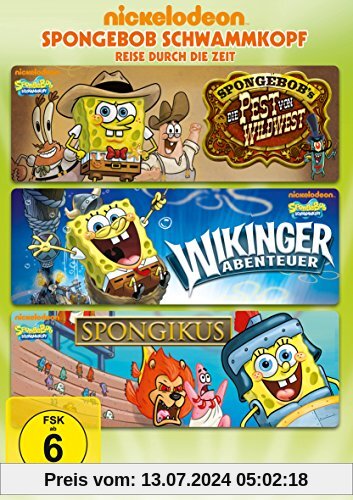SpongeBob Schwammkopf - Reise durch die Zeit [3 DVDs] von unbekannt