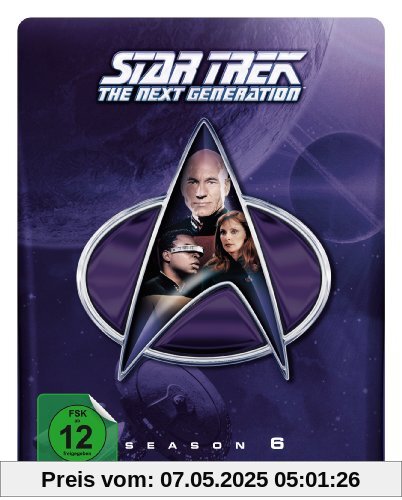 Star Trek: The Next Generation - Season 6 (Steelbook, exklusiv bei Amazon.de) [Blu-ray] [Limited Collector's Edition] von unbekannt