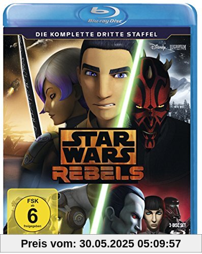 Star Wars Rebels - Die komplette dritte Staffel [Blu-ray] von unbekannt
