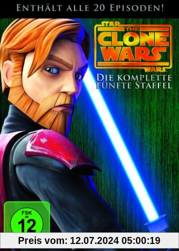 Star Wars: The Clone Wars - Die komplette fünfte Staffel [4 DVDs] von unbekannt