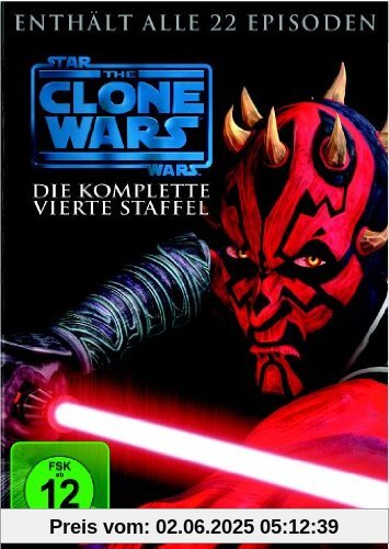 Star Wars: The Clone Wars - Die komplette vierte Staffel [5 DVDs] von unbekannt