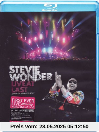 Stevie Wonder - Live at Last/A Wonder Summer's Night [Blu-ray] von unbekannt