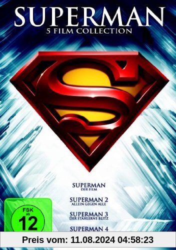 Superman - Die Spielfilm Collection [5 DVDs] von unbekannt