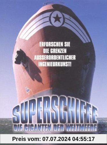 Superschiffe - Die Giganten der Weltmeere (4 DVDs) von unbekannt
