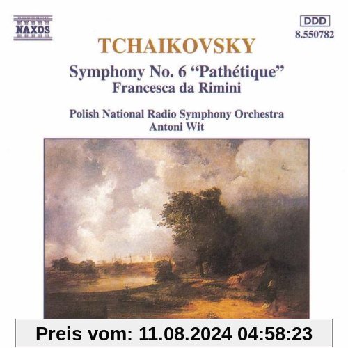 Symphonie Nr.6 Pathetique / Francesca da Rimini von unbekannt