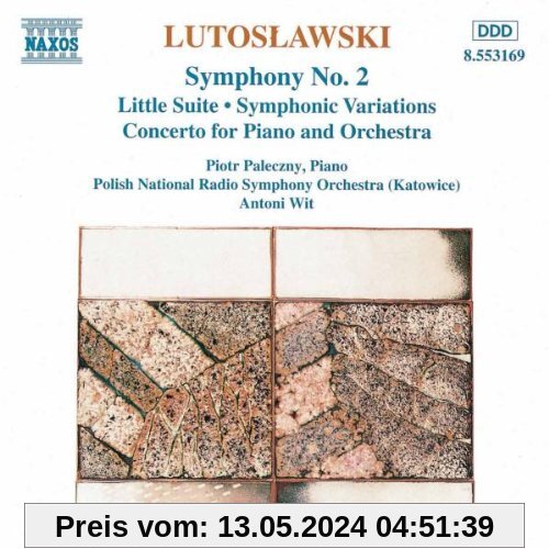 Symphony No. 2/Little Suite/Symphonic Variations/Concerto for Piano & Orchestra von unbekannt