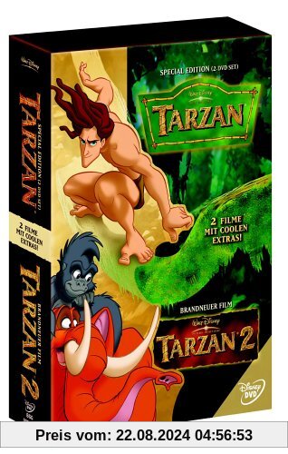 Tarzan / Tarzan 2 (3 DVDs) von unbekannt