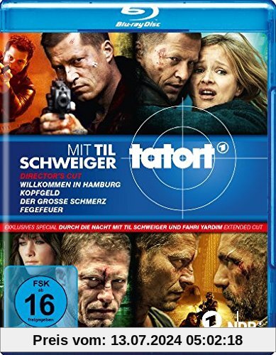 Tatort - Til Schweiger Boxset 1-4  + Durch die Nacht mit Til Schweiger und Fahri Yardim - Extended Cut (Dokumentation) [Blu-ray] von unbekannt