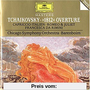 Tchaikovsky: 1812 Ouverture + Capriccio italien + Romeo and Juliet + Francesca da Rimini von unbekannt