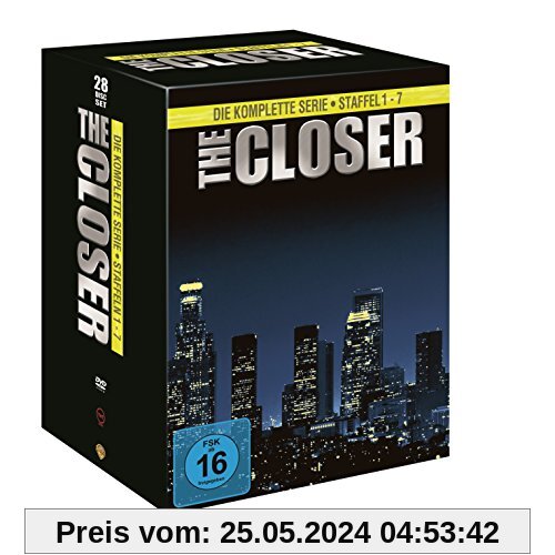 The Closer - Die komplette Serie (Staffel 1-7) (exklusiv bei Amazon.de) [Limited Edition] [28 DVDs] von unbekannt