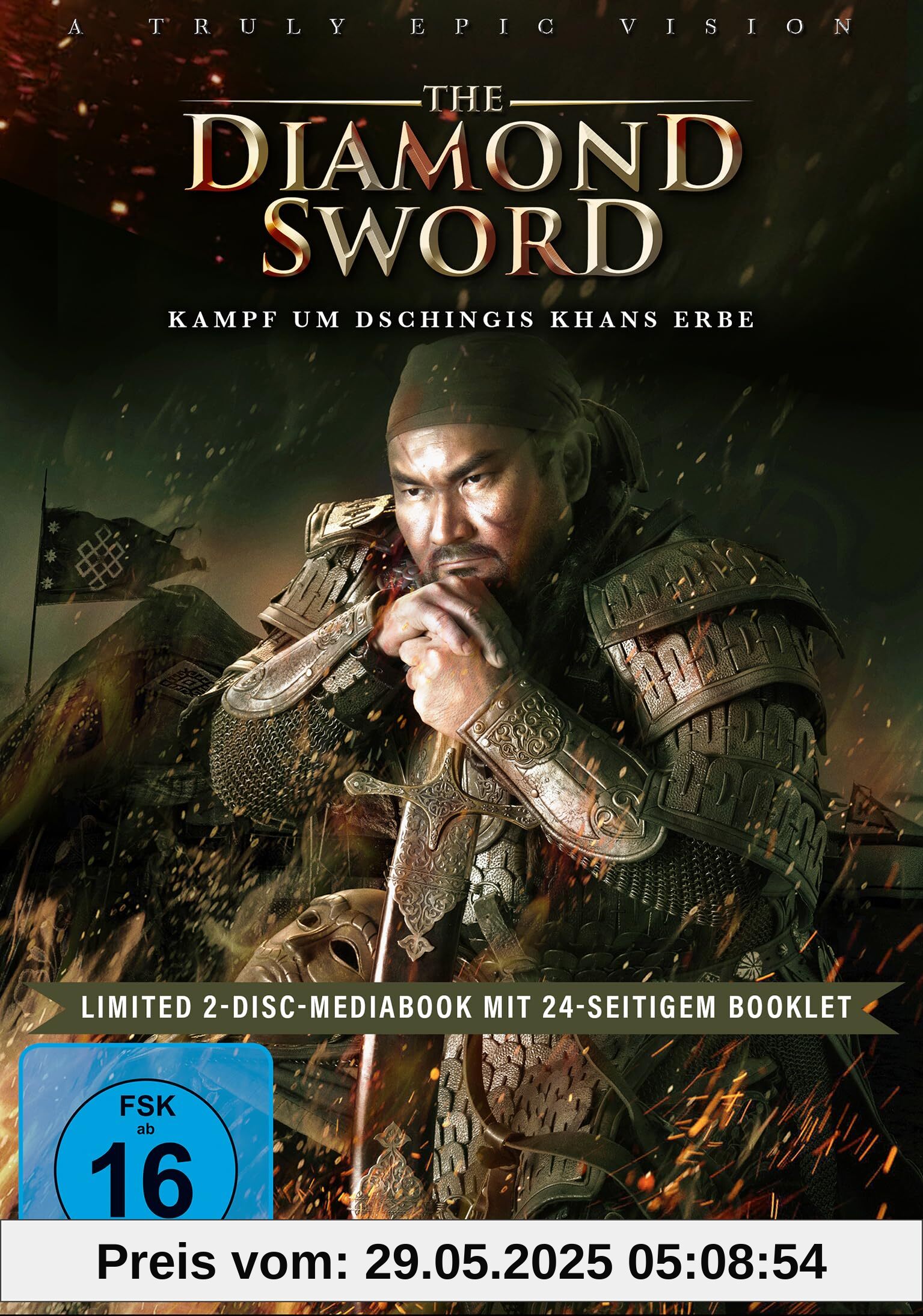 The Diamond Sword - Kampf um Dschingis Khans Erbe LTD. - Limitiertes 2-Disc-Mediabook [Blu-ray] von unbekannt
