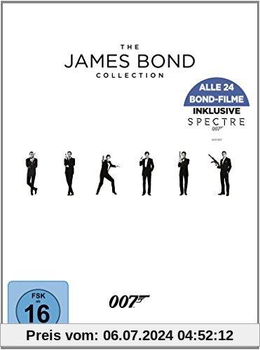 The James Bond Collection [24 DVDs] von unbekannt