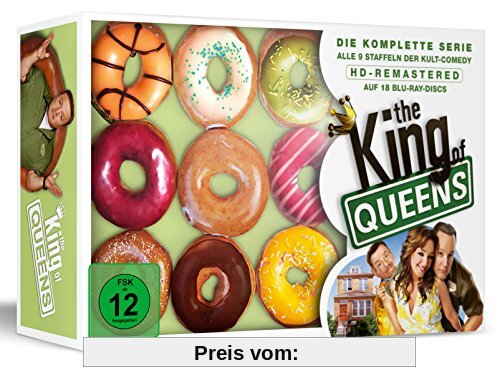 The King of Queens-HD Gesamtbox -Donut Edition (18 Blu-rays) (exklusiv bei Amazon.de) von unbekannt