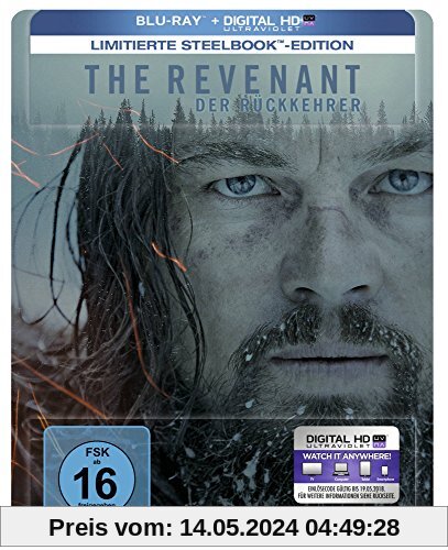 The Revenant: Der Rückkehrer - Steelbook [Limited Edition] (+ Digital Copy) [Blu-ray] von unbekannt