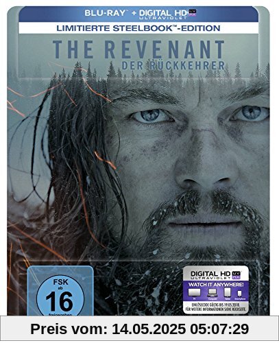 The Revenant: Der Rückkehrer - Steelbook [Limited Edition] (+ Digital Copy) [Blu-ray] von unbekannt