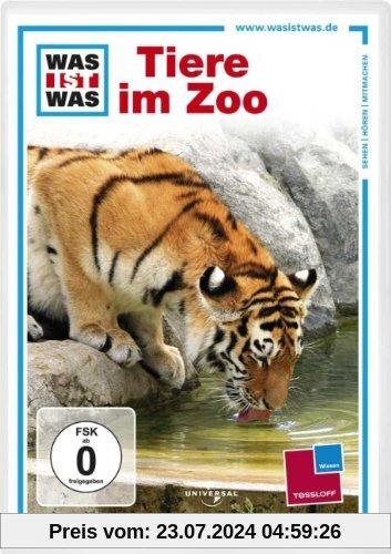 Tiere im Zoo, 1 DVD von unbekannt