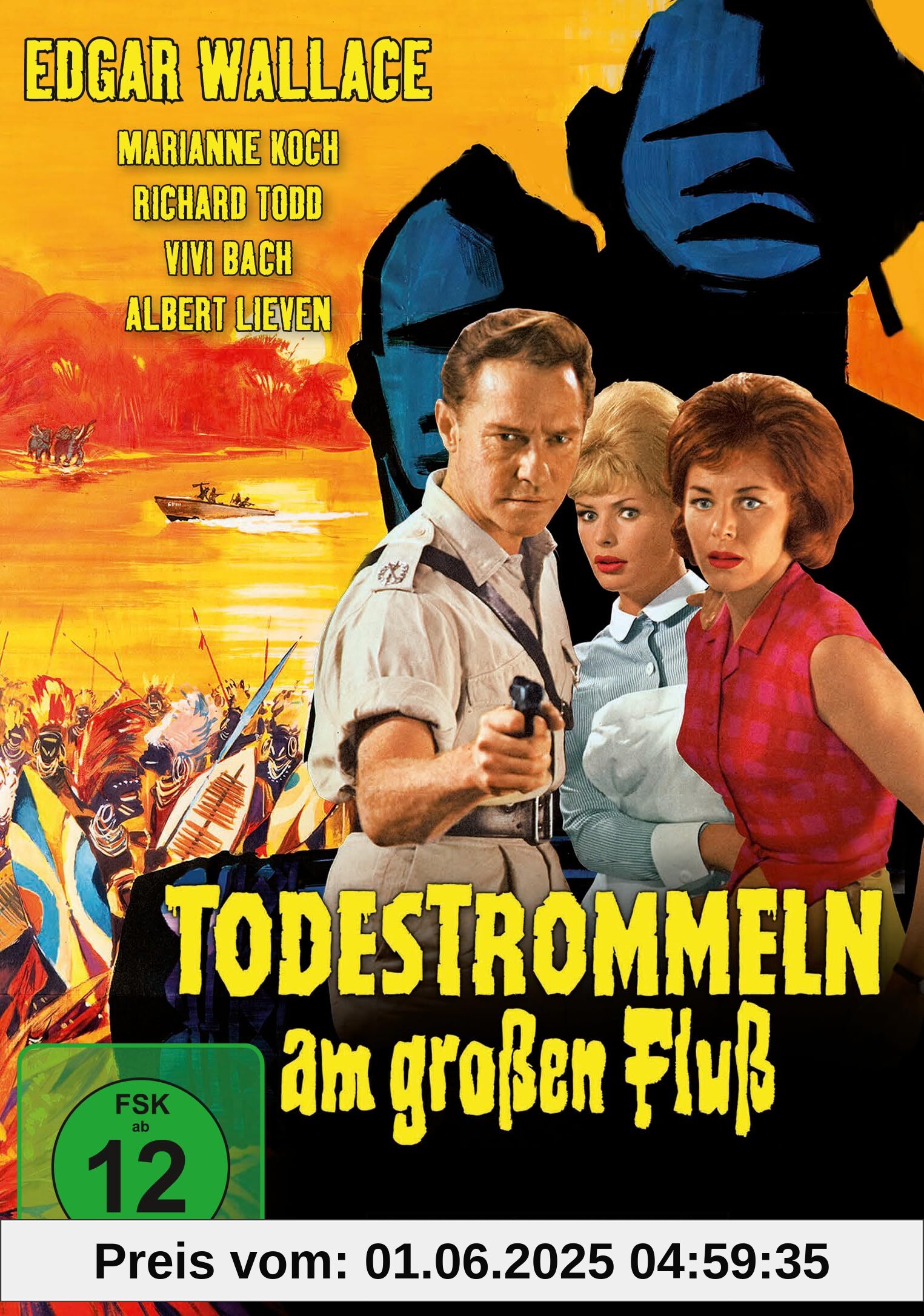 Todestrommeln am großen Fluss (Edgar Wallace) (Neuauflage) von unbekannt