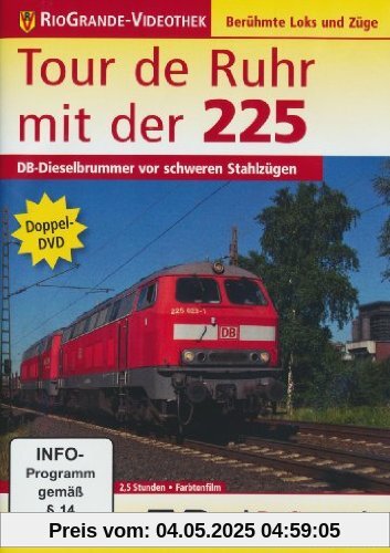 Tour de Ruhr mit der 225 - DB-Dieselbrummer vor schweren Stahlzügen Tour de Ruhr mit der 225 - DB-Dieselbrummer vor schweren Stahlzügen von unbekannt