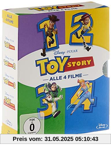 Toy Story 1-4 [Blu-ray] von unbekannt