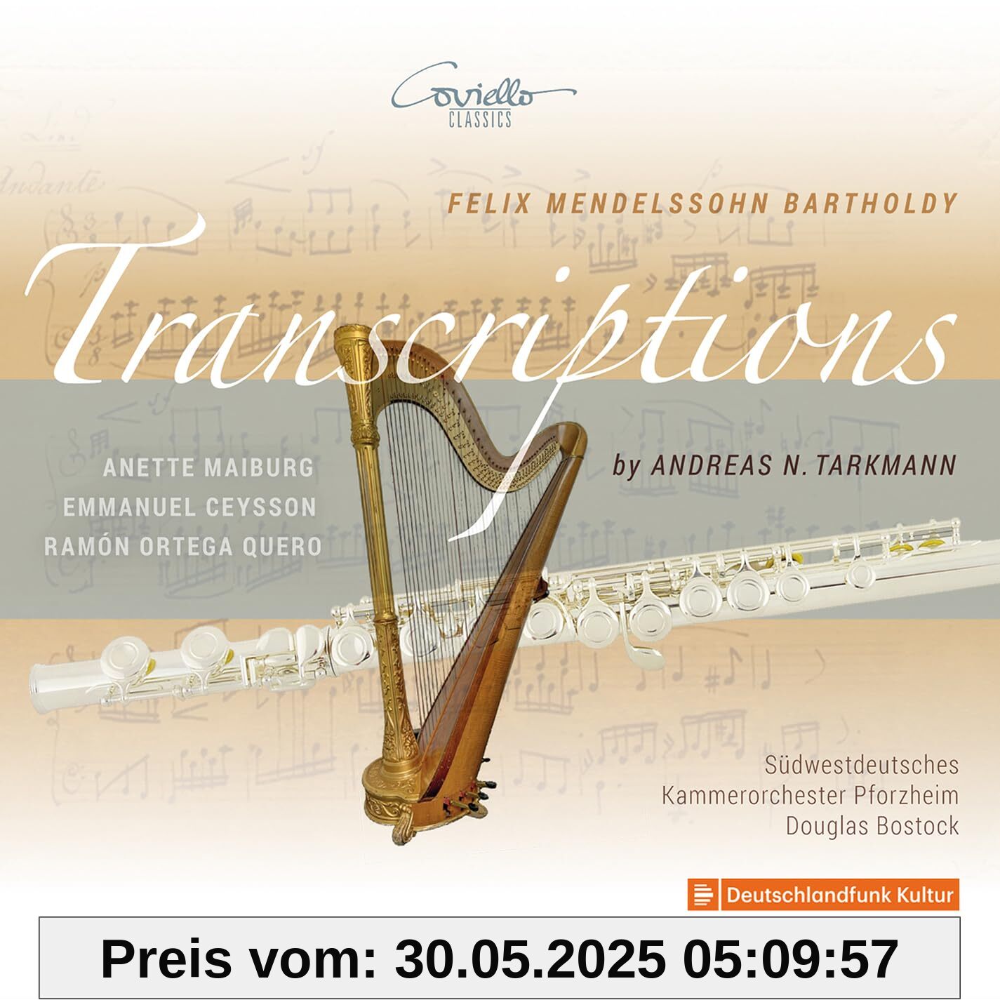 Transcriptions - Felix Mendelssohn Bartholdy arr. by Andreas N. Tarkmann Transcriptions - Felix Mendelssohn Bartholdy arr. by Andreas N. Tarkmann von unbekannt