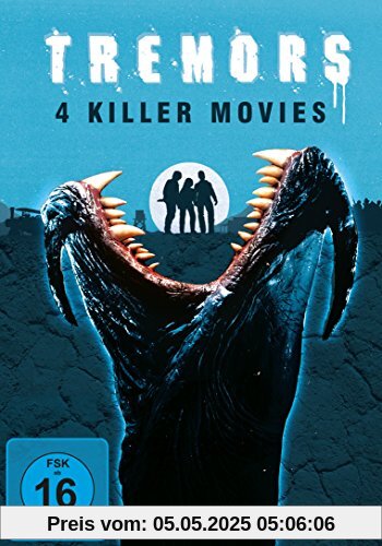 Tremors 1-4 [4 DVDs] von unbekannt