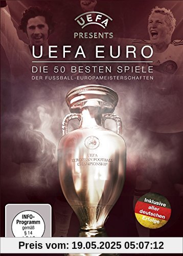 UEFA EURO - Die 50 besten Spiele der Fußball-Europameisterschaften (10 DVD Box) von unbekannt