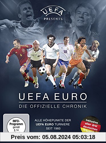 UEFA EURO - Die offizielle Chronik (4 DVDs) von unbekannt