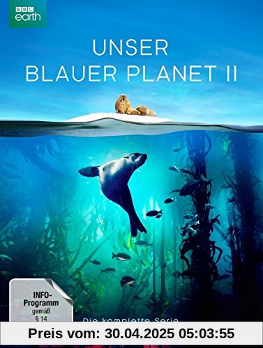 UNSER BLAUER PLANET II - Die komplette ungeschnittene Serie zur ARD-Reihe Der blaue Planet [3 DVDs] von unbekannt